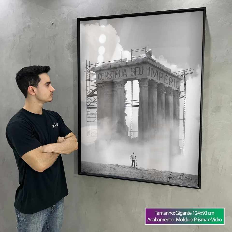 Quadro Construa seu Império, de Le Roux — foto 4