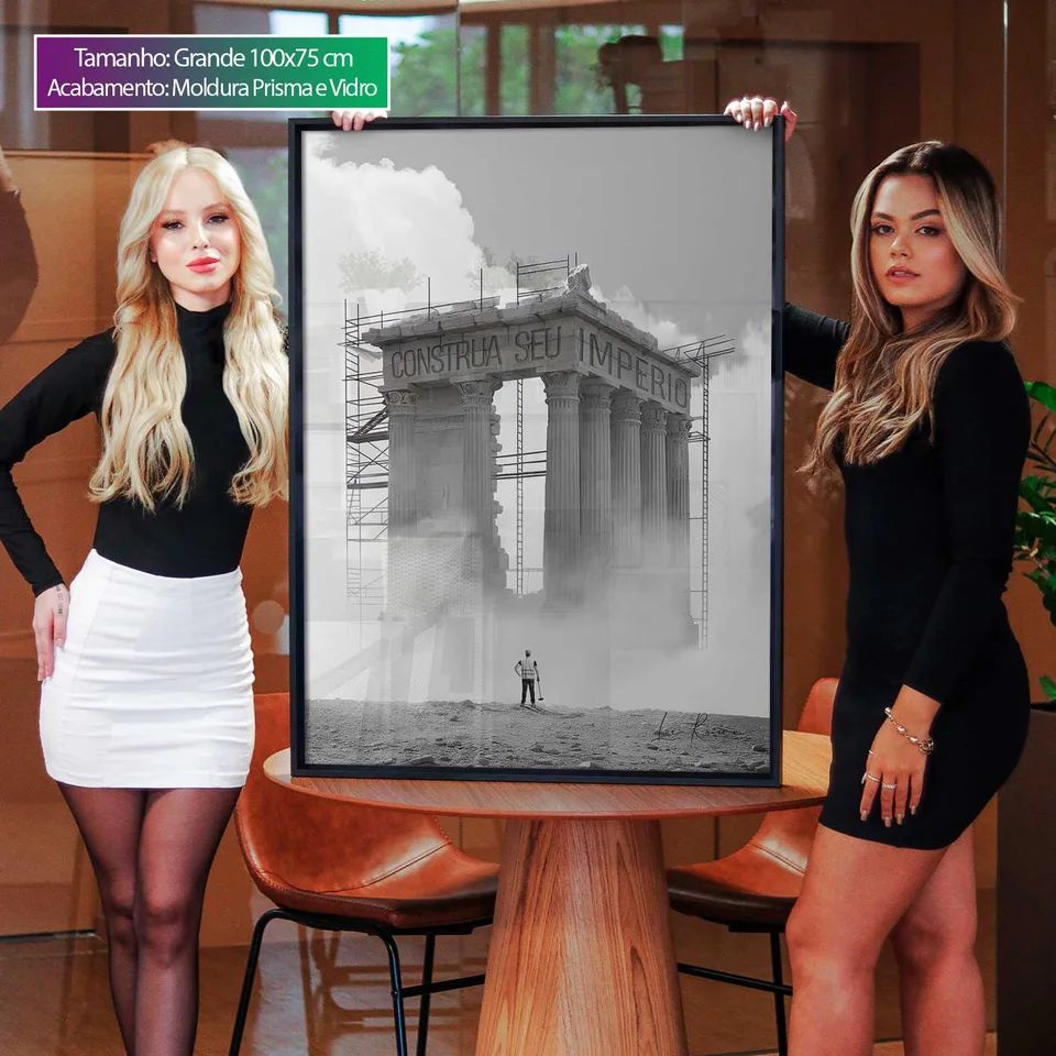 Quadro Construa seu Império, de Le Roux — foto 5