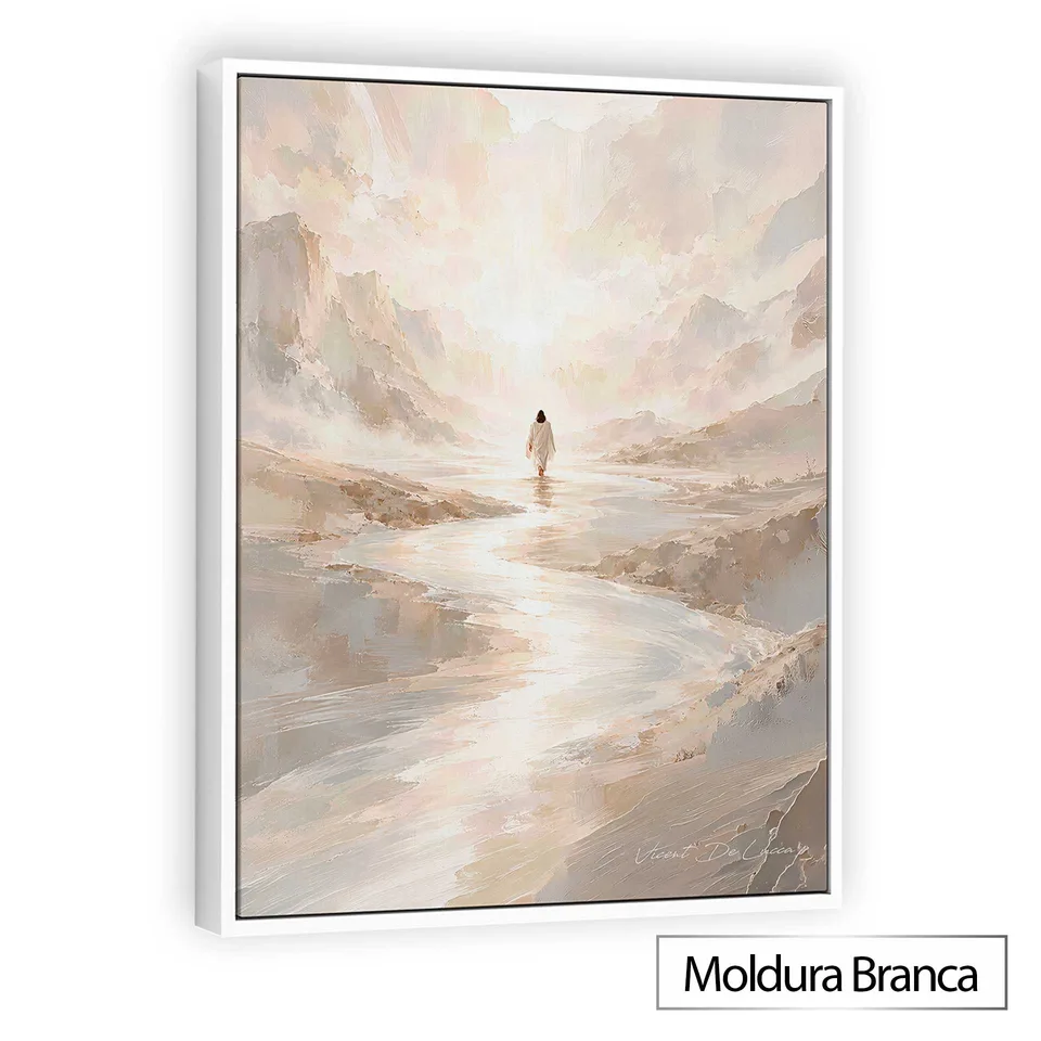 Quadro Cristo no Horizonte Infinito - Coleção Minimalista — foto 2