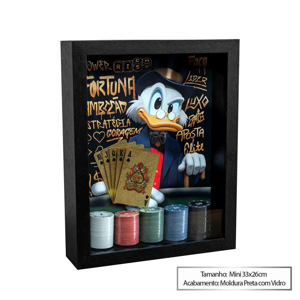 The Duck's Poker — Mini 33x26cm