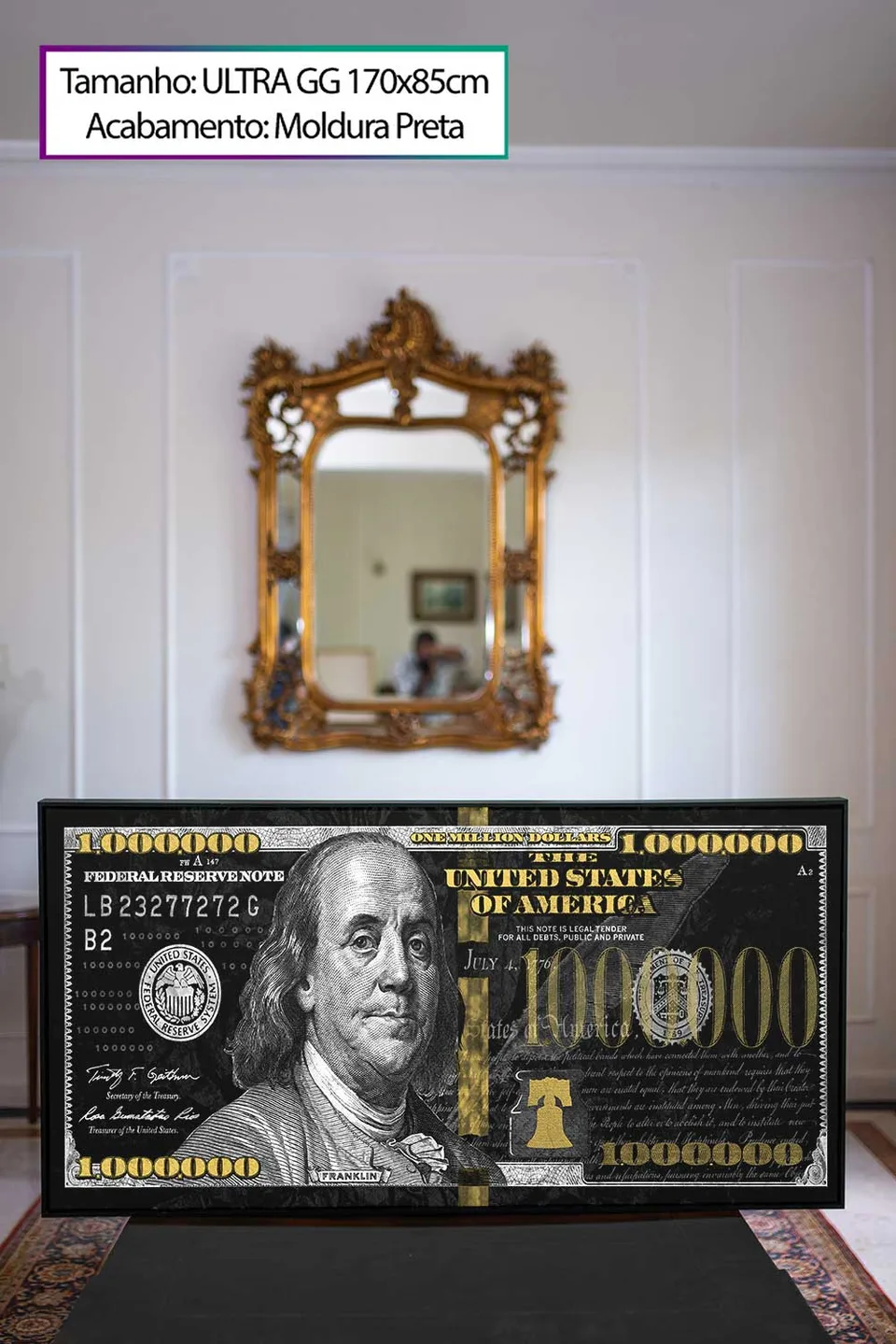 Quadro 1 Milhão de Dólares