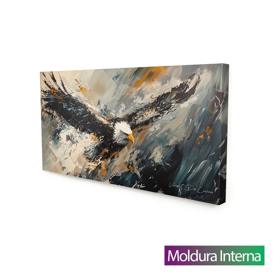 8938 Quadro Abstrato Voo Selvagem (2)