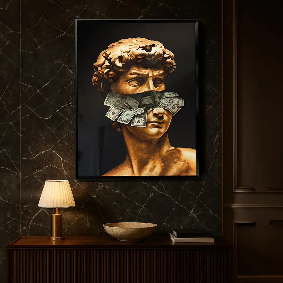 Quadro David Money para escritório, de Le Blanc — foto 2