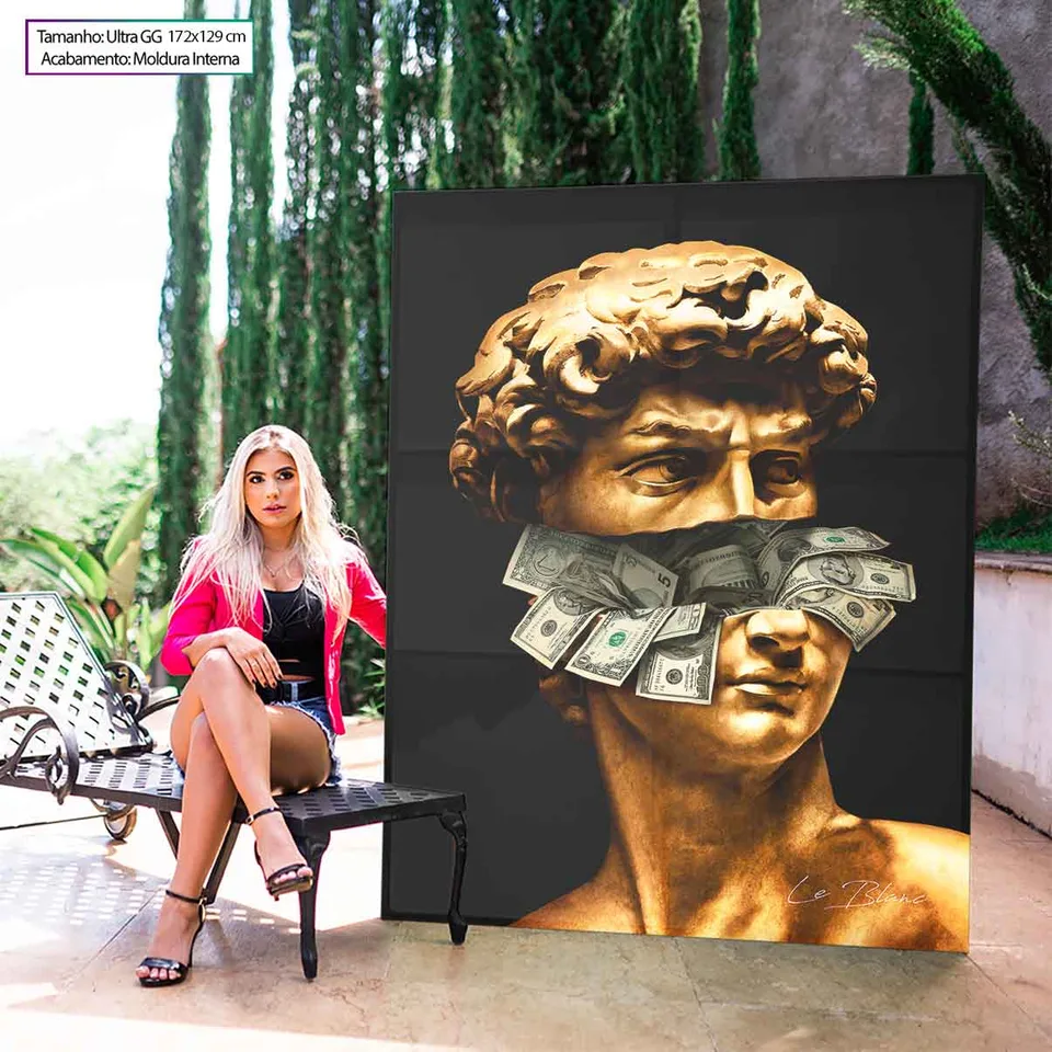 Quadro David Money com moldura interna (foto 14)