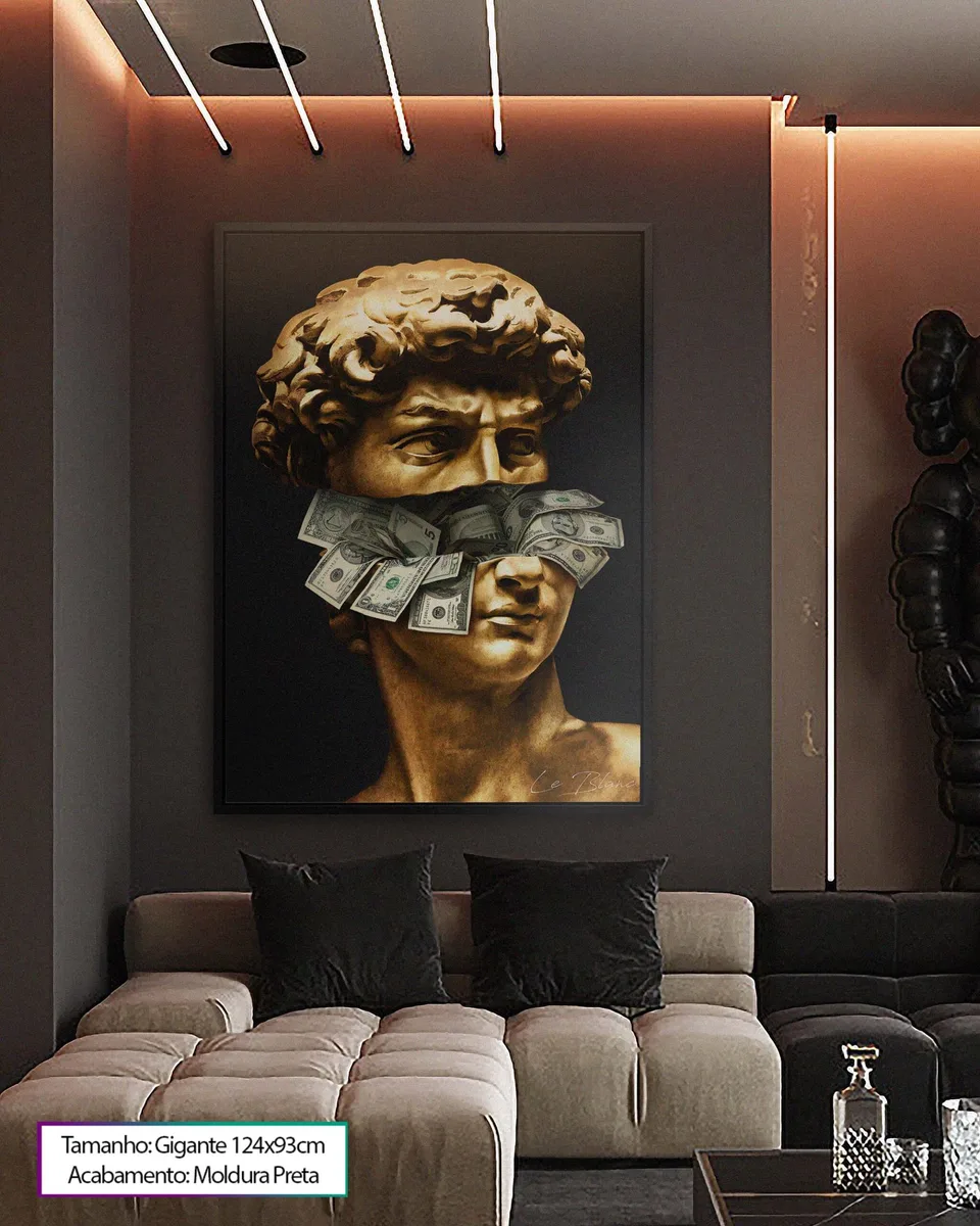 Quadro David Money para escritório, de Le Blanc — foto 3