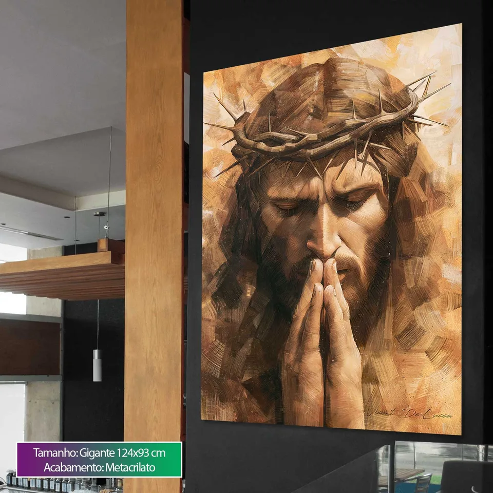 Quadro Oração de Jesus — foto 6