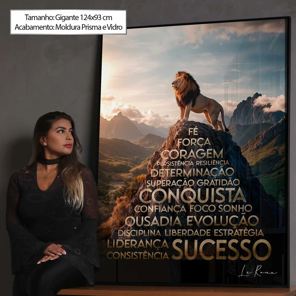 Quadro Visão do Leão — foto 4