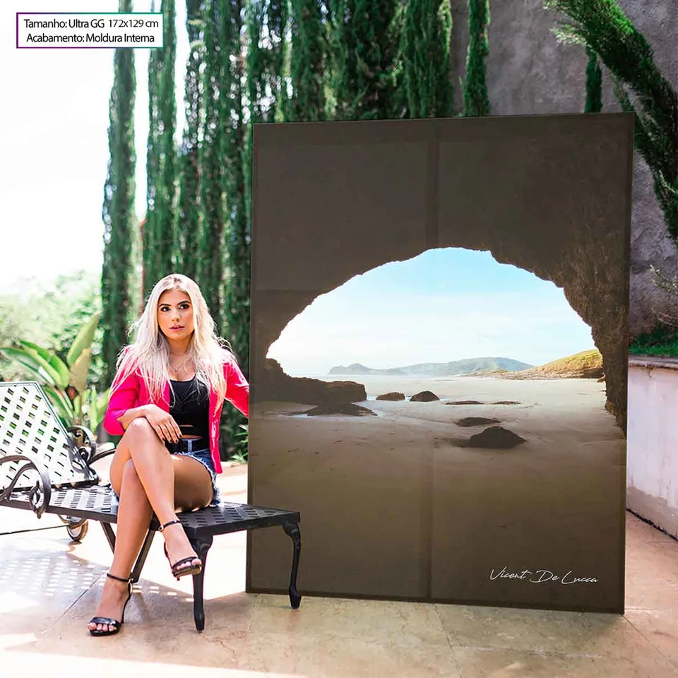 Quadro de Praia Dia de Sol