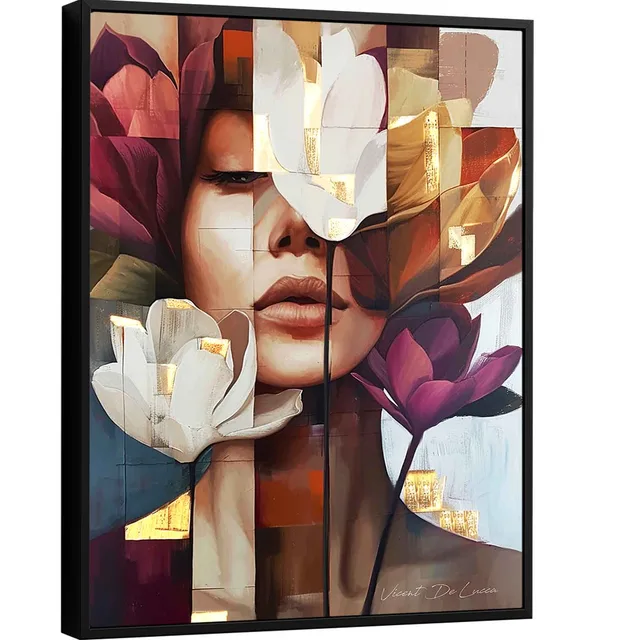 Quadro Florescer da Beleza - Quadros Odontologia | QuadrosDecorativos.com