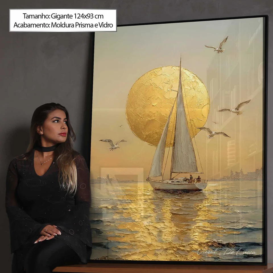 Quadro Destino Iluminado, de Vicent de Lucca — foto 6