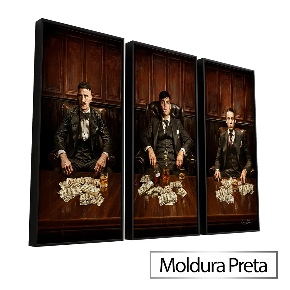 7063 Quadro A Mesa dos Shelbys 3 Peças (3)
