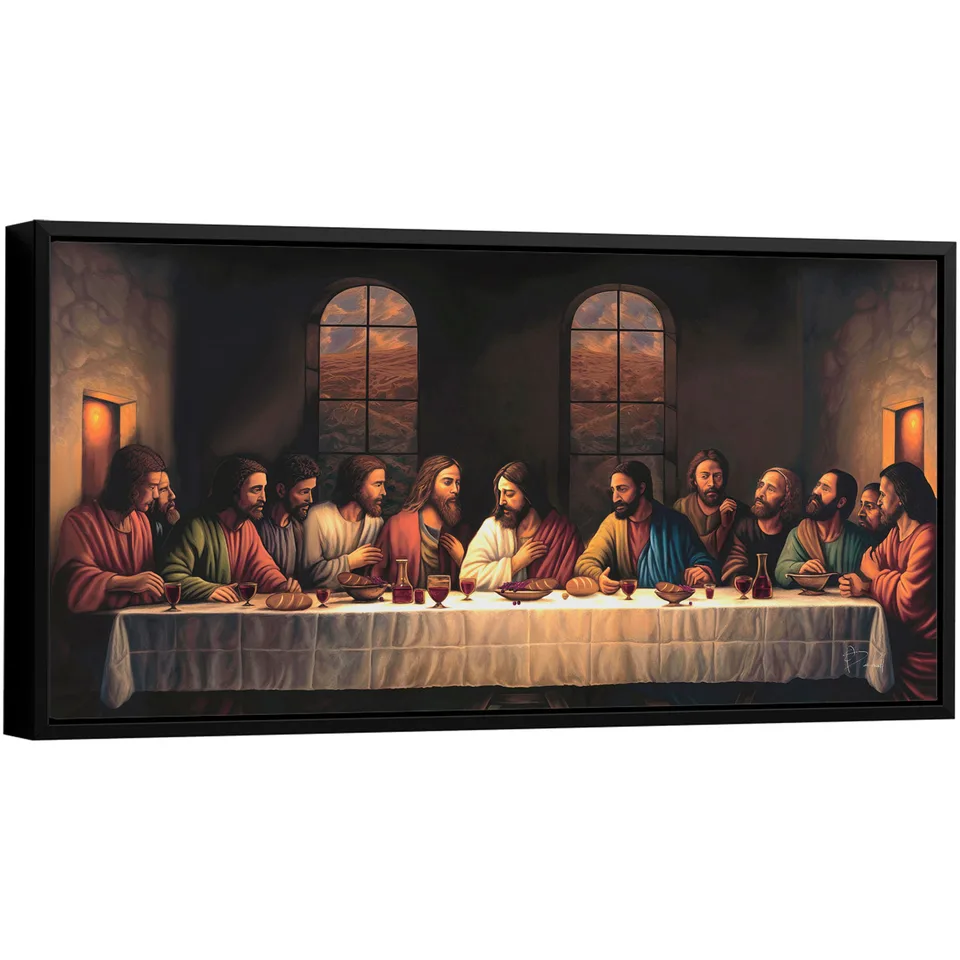 Quadro Divina Santa Ceia