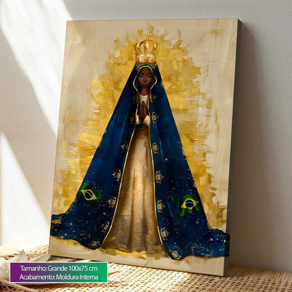 Quadro Divina Aparecida Strati D'Arte — foto 8