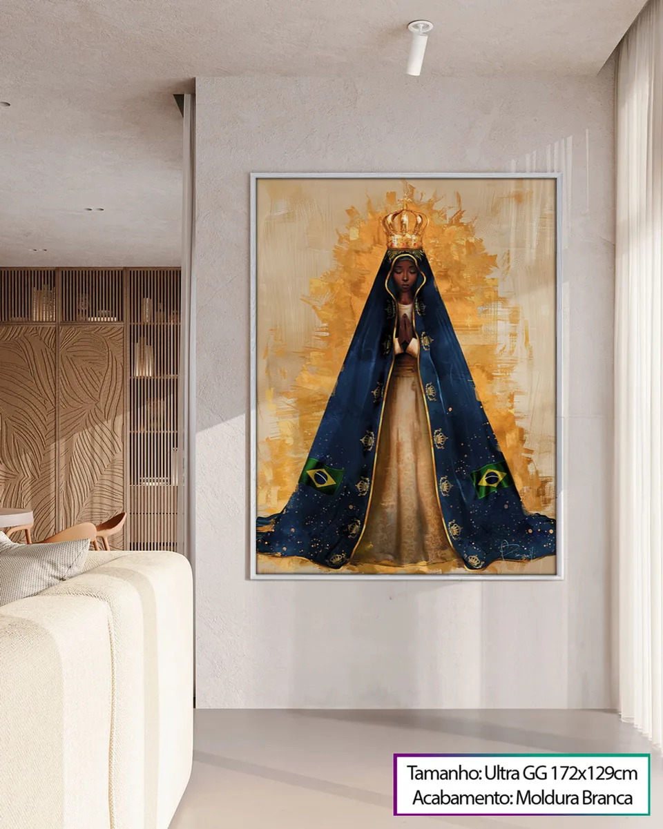 Quadro Divina Aparecida Strati D'Arte — foto 2