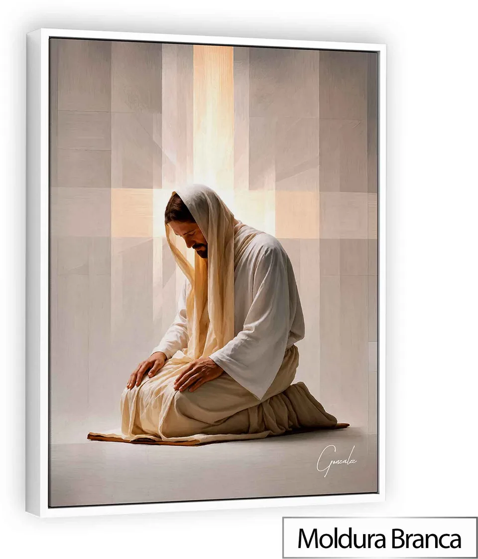 Quadro Cristo em Reverência