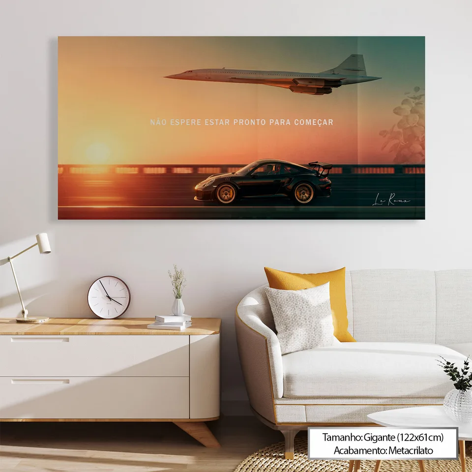 Quadro Não Espere Estar Pronto Para Começar — foto 6