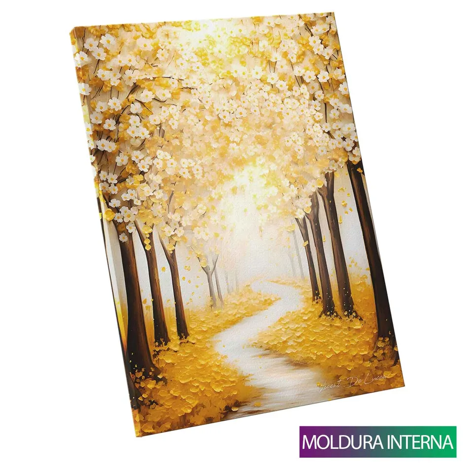 Quadro Bosque da Prosperidade — Moldura Interna, Médio 64x48
