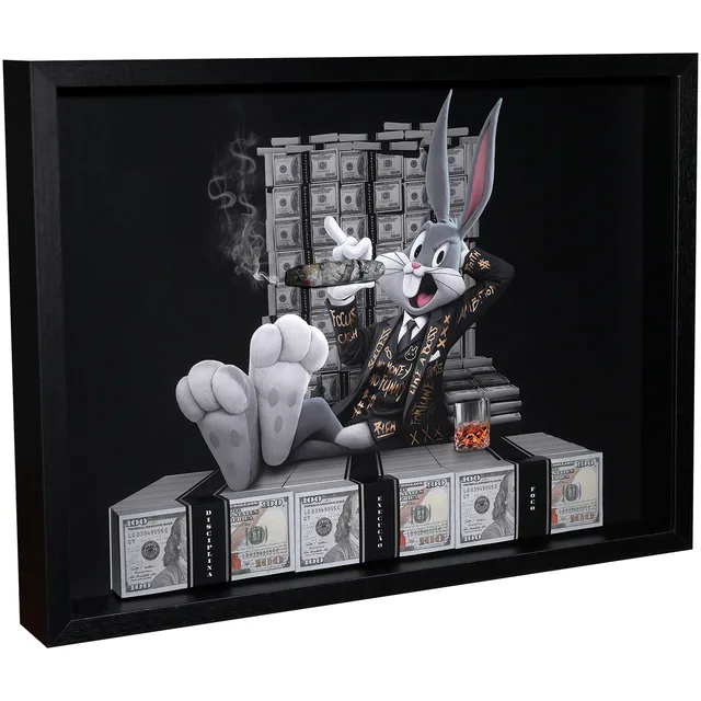 The Boss Bunny's Office - 3D Masterpiece | QuadrosDecorativos.com
