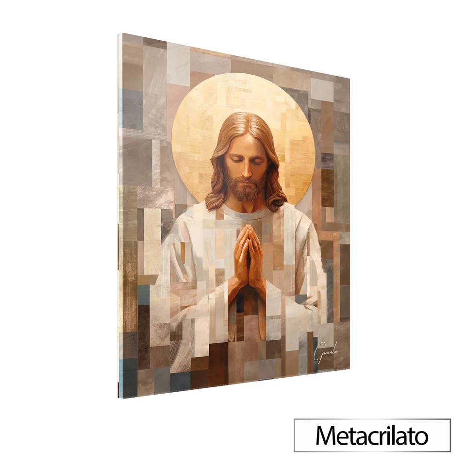 Quadro Oração de Cristo Madeirart