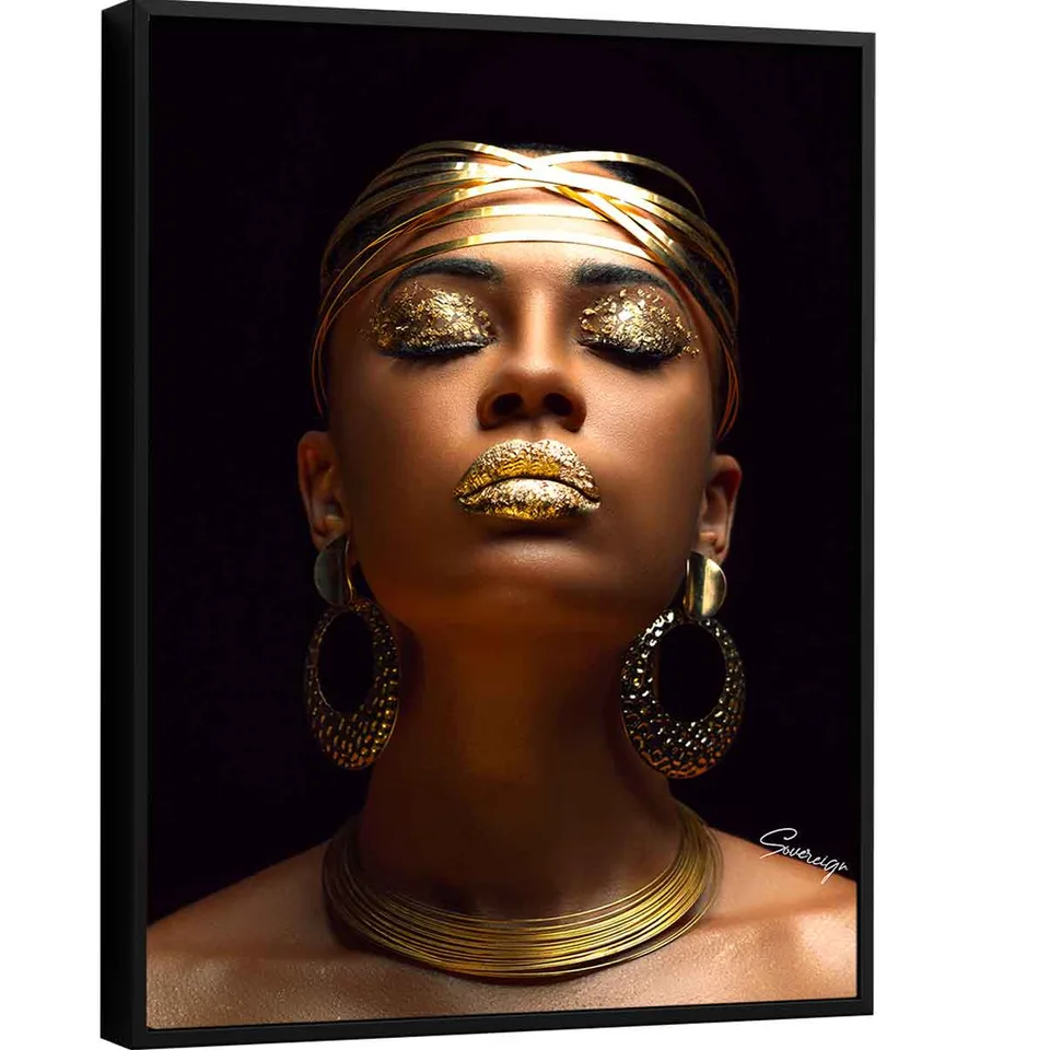 Quadro decorativo Africana Luxo