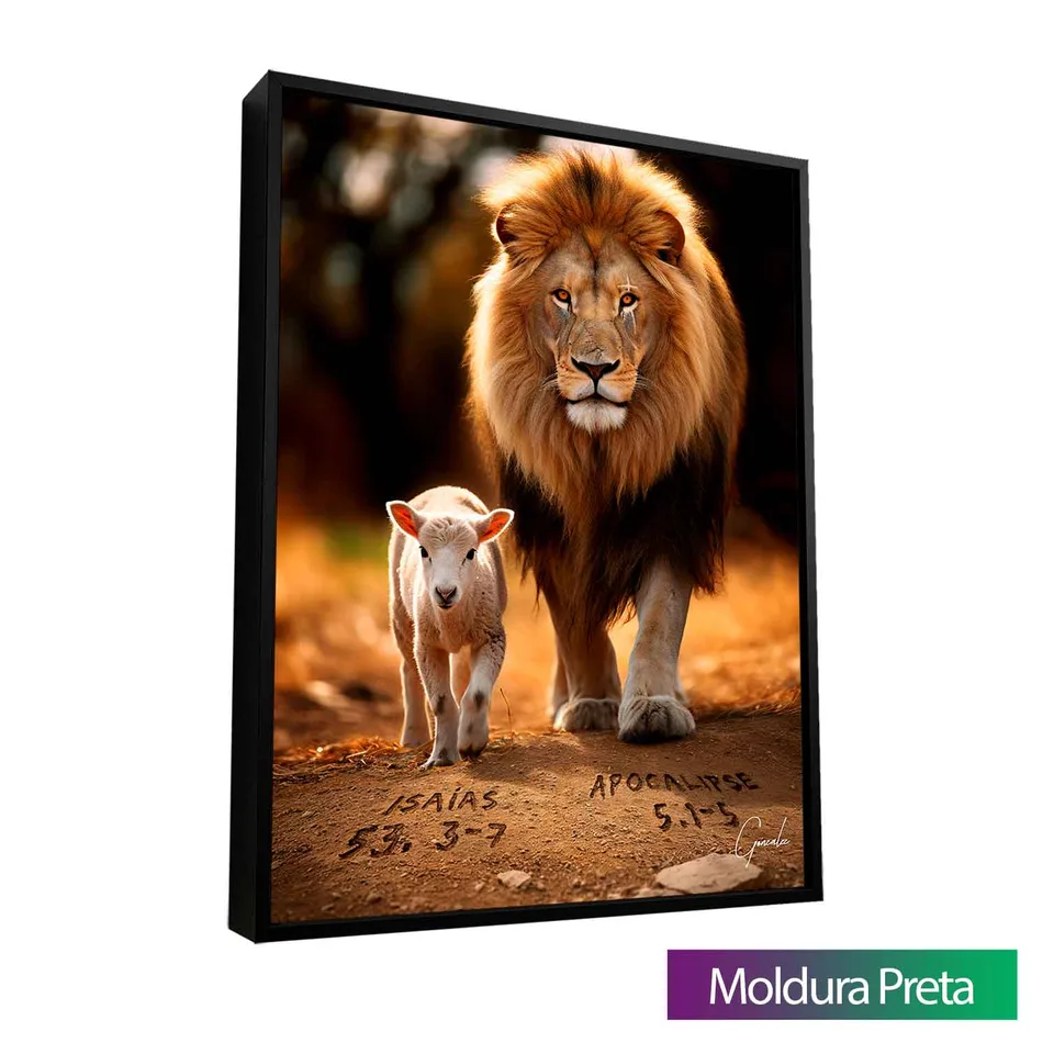 Quadro O Retorno do Leão de Judá — foto 14