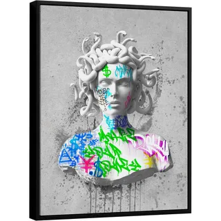 Quadro Medusa Grafite CRAIG