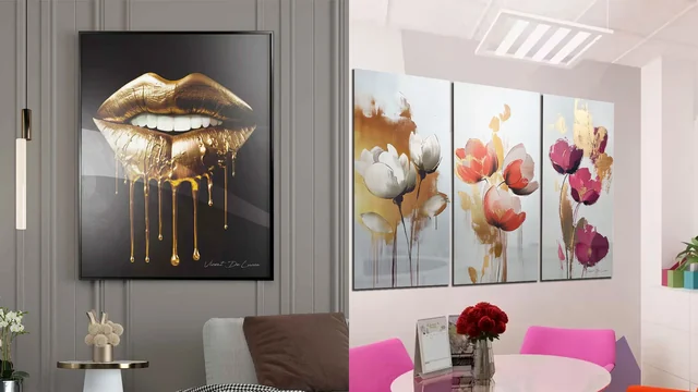 Quadros para salão de beleza: 12 que viram fundo de foto da cliente