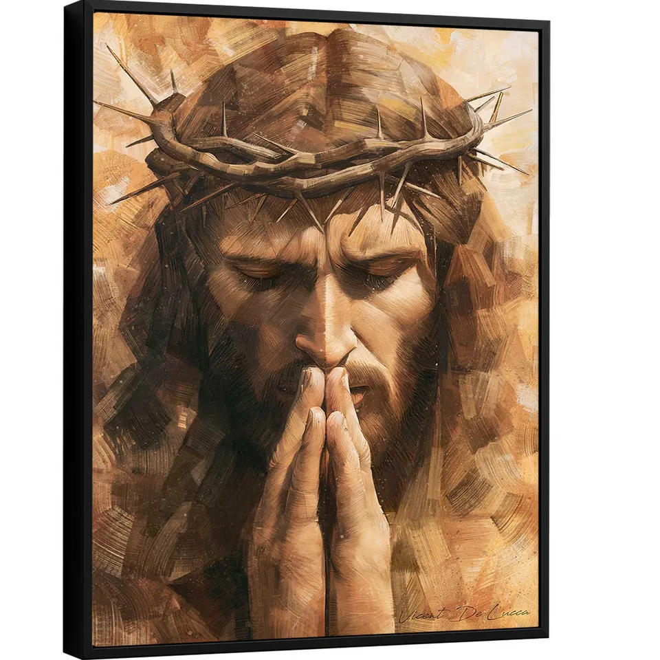 Quadro Oração de Jesus