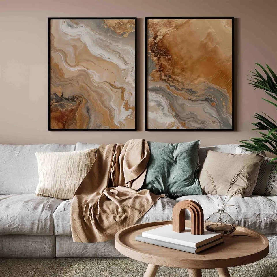 agua ouro — composição em sala sofá branco com detalhe verde
