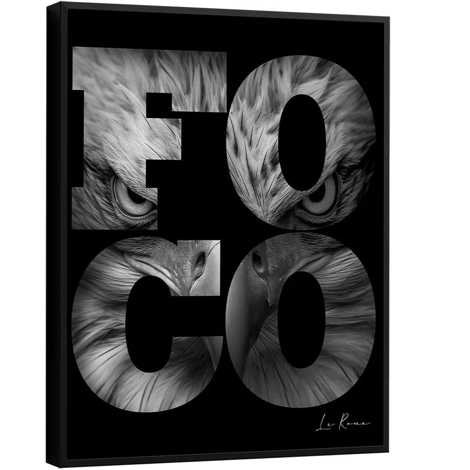 Quadro Foco - Quadros de Motivação | QuadrosDecorativos.com