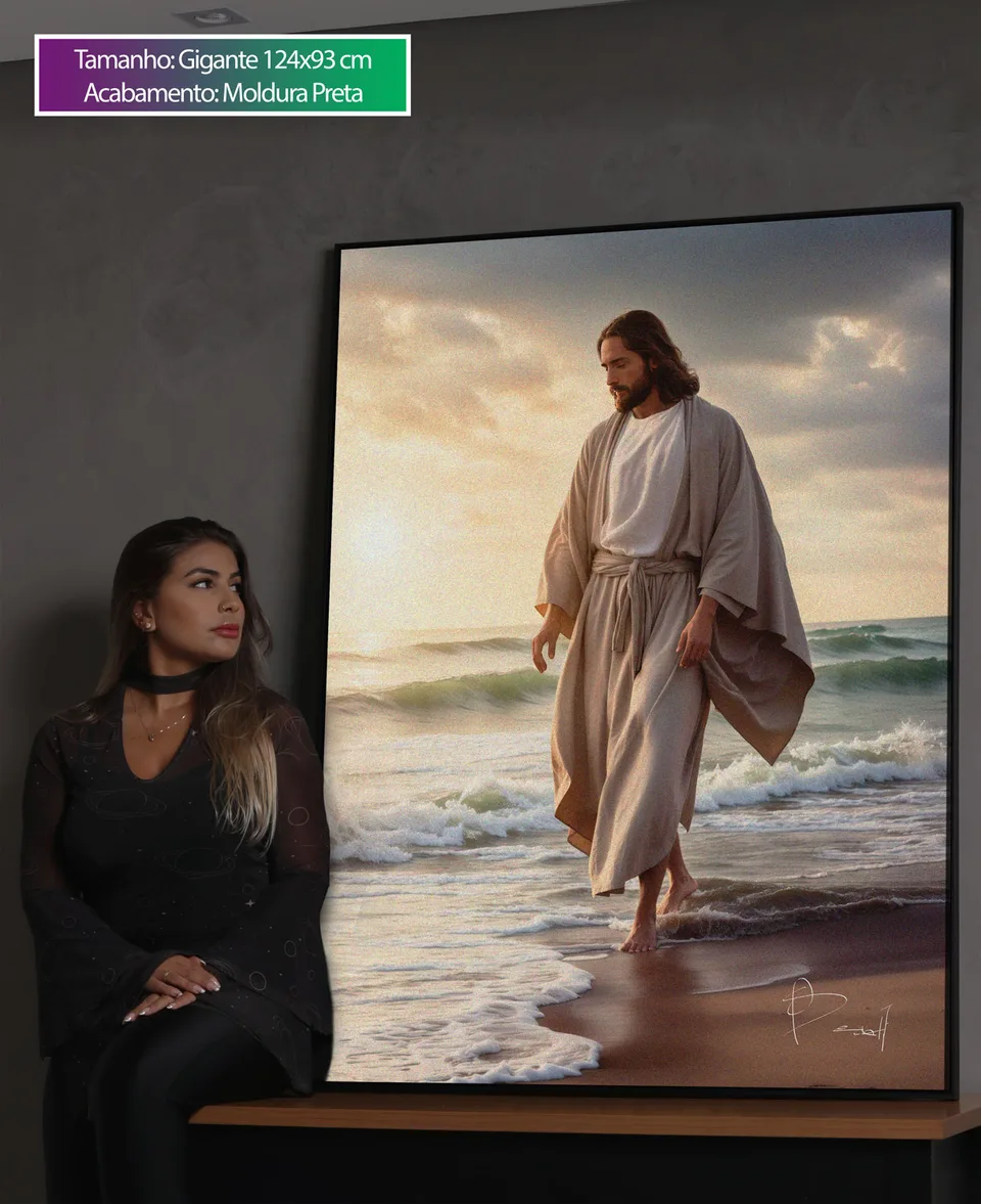 Quadro A Caminhada de Jesus