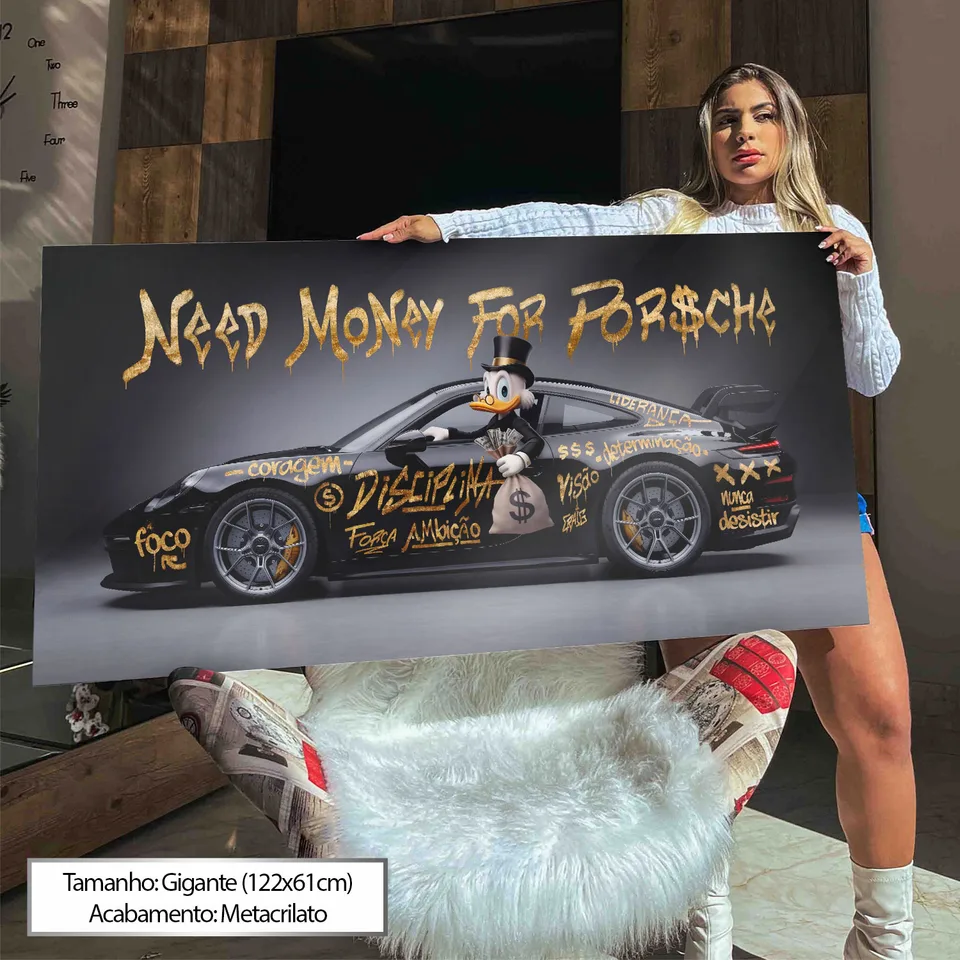 Quadro The Duck's Need Money for Porsche — foto 2