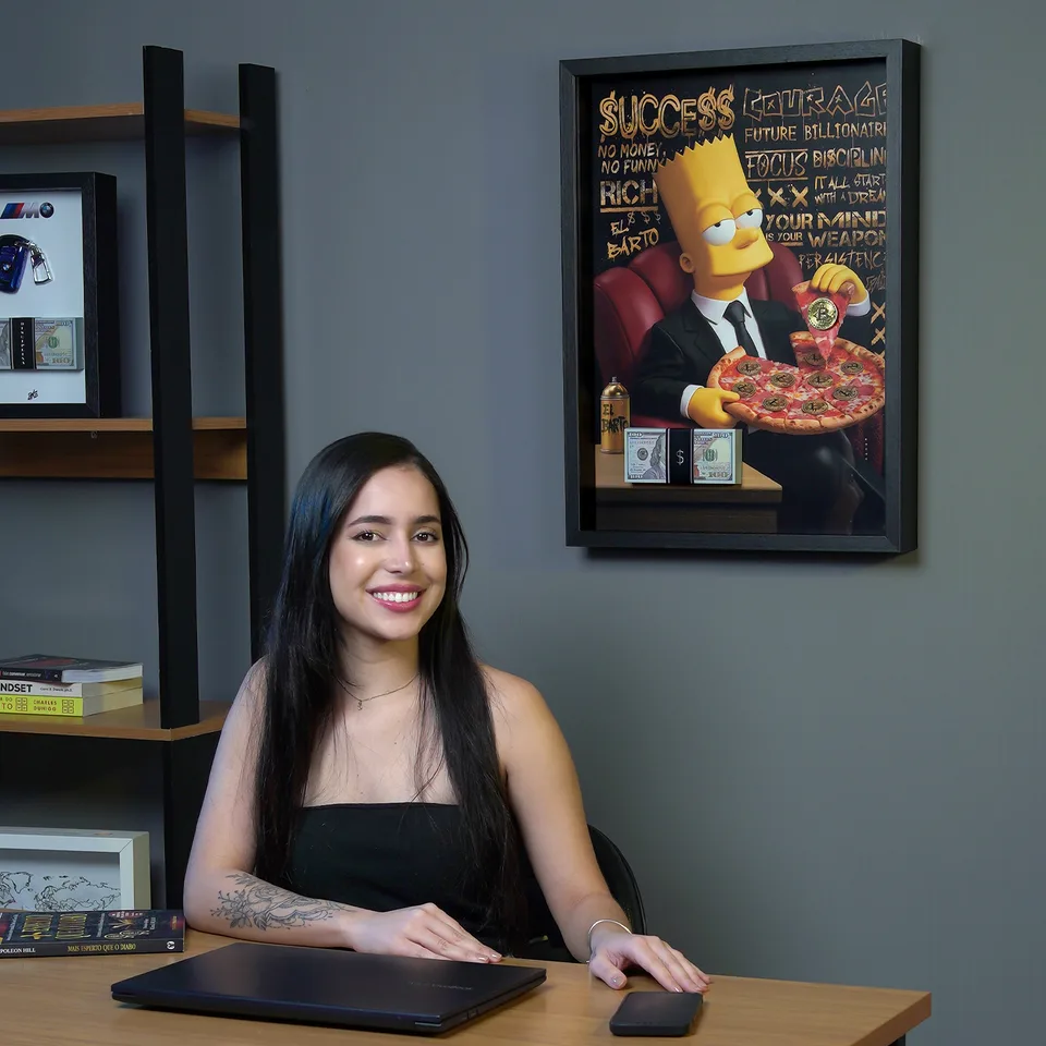 Quadro El Barto Pizza Bitcoin, de CRAIG — foto 3