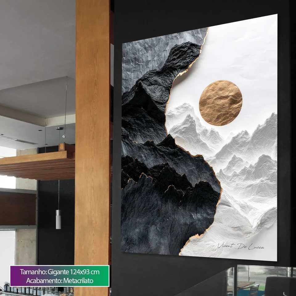 Quadro Equilíbrio Natural, de Vicent de Lucca — foto 3