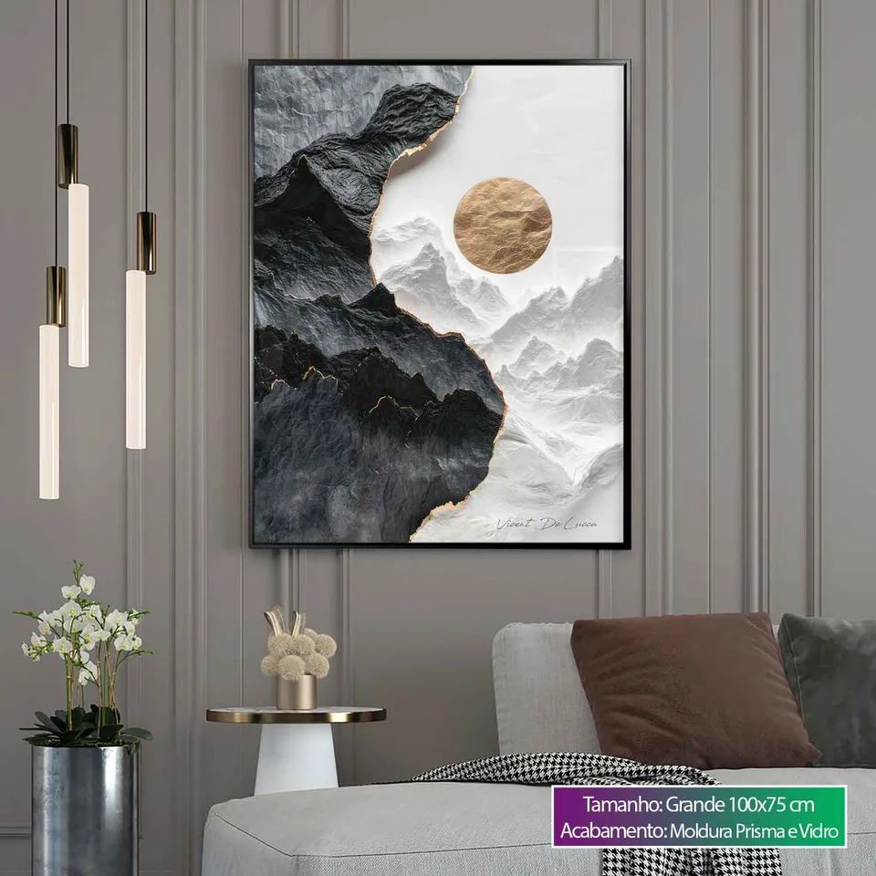 Quadro Equilíbrio Natural, de Vicent de Lucca — foto 4