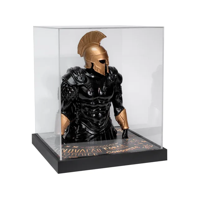 Espartano Dourado Scultura