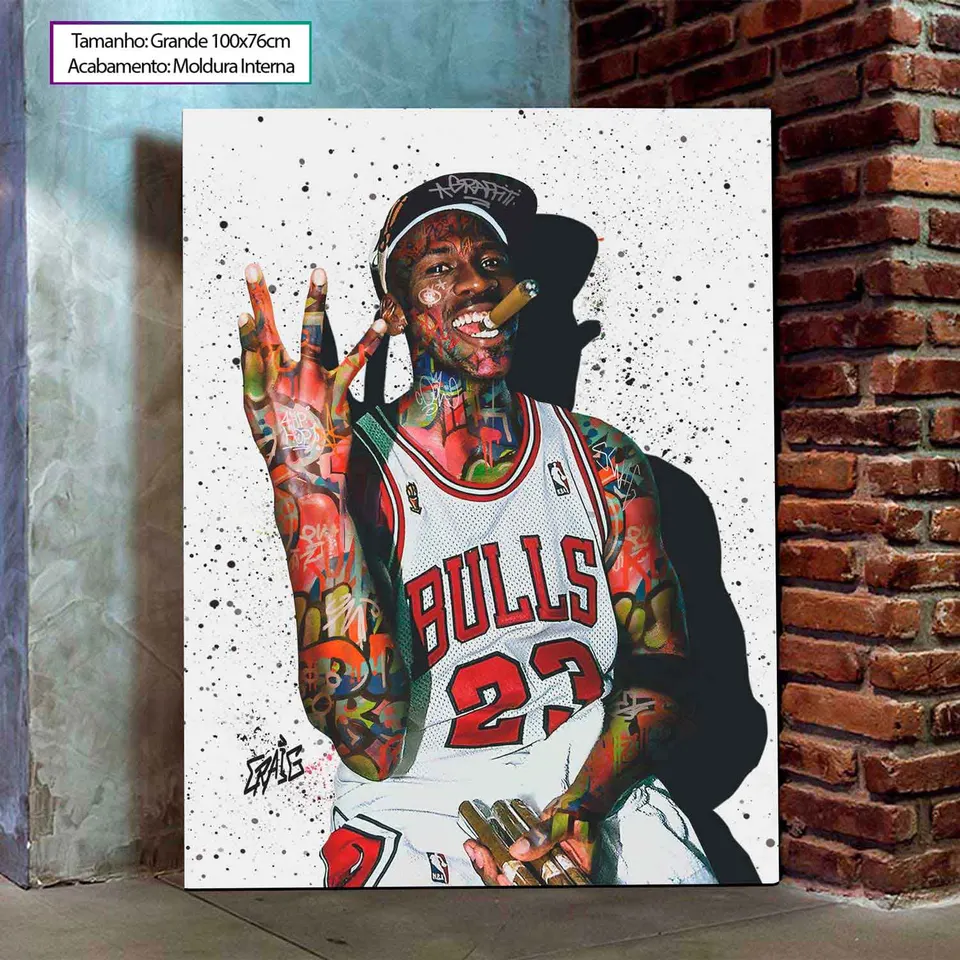 Quadro Estilo Jordan Grafite CRAIG, de CRAIG — foto 4