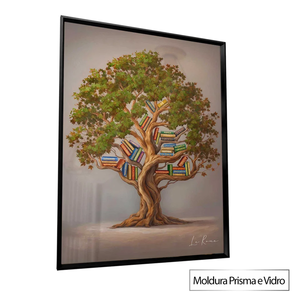 Quadro Árvore da Leitura — foto 12