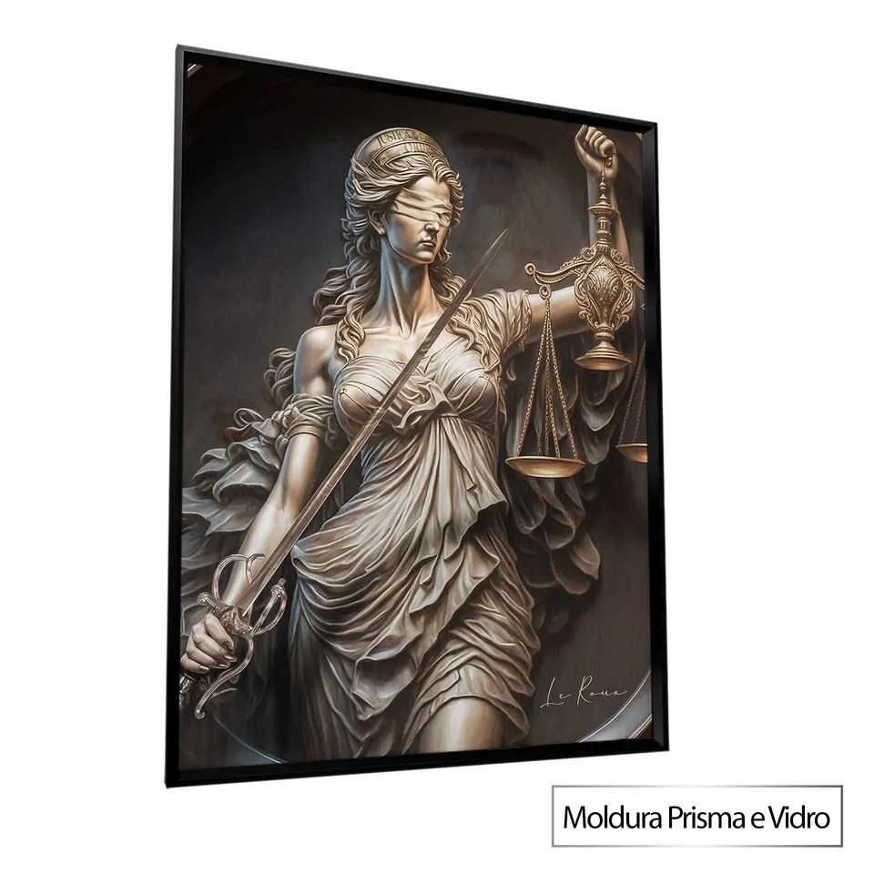 Quadro Deusa da Justiça