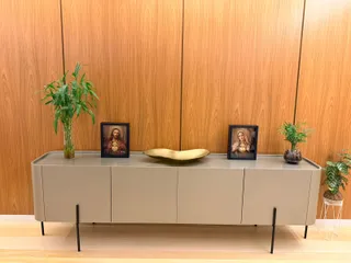 Os Sagrados Corações de Jesus e Maria 2 peças na casa de Pedro Furtado