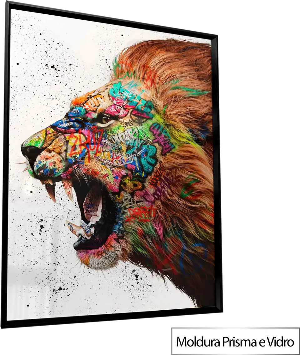 Quadro O Chamado do Leão