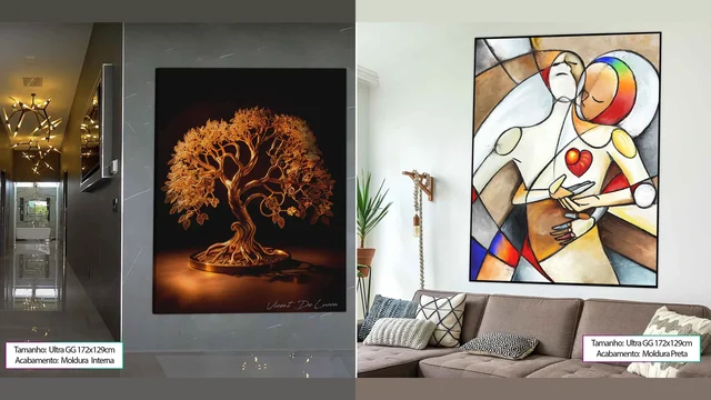 Quadros para Sala Grande: Como Escolher o Quadro Ideal