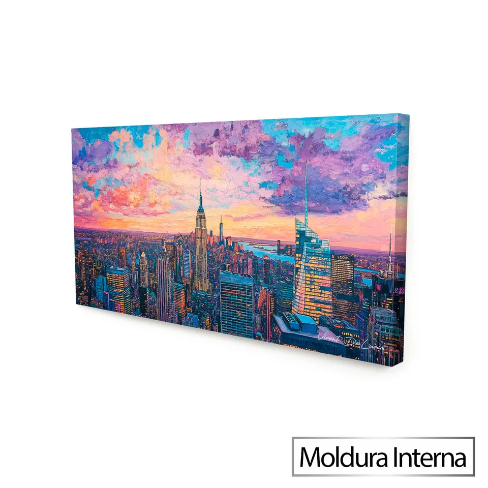 7081 Quadro Nova York ao Nascer do Sol (5)