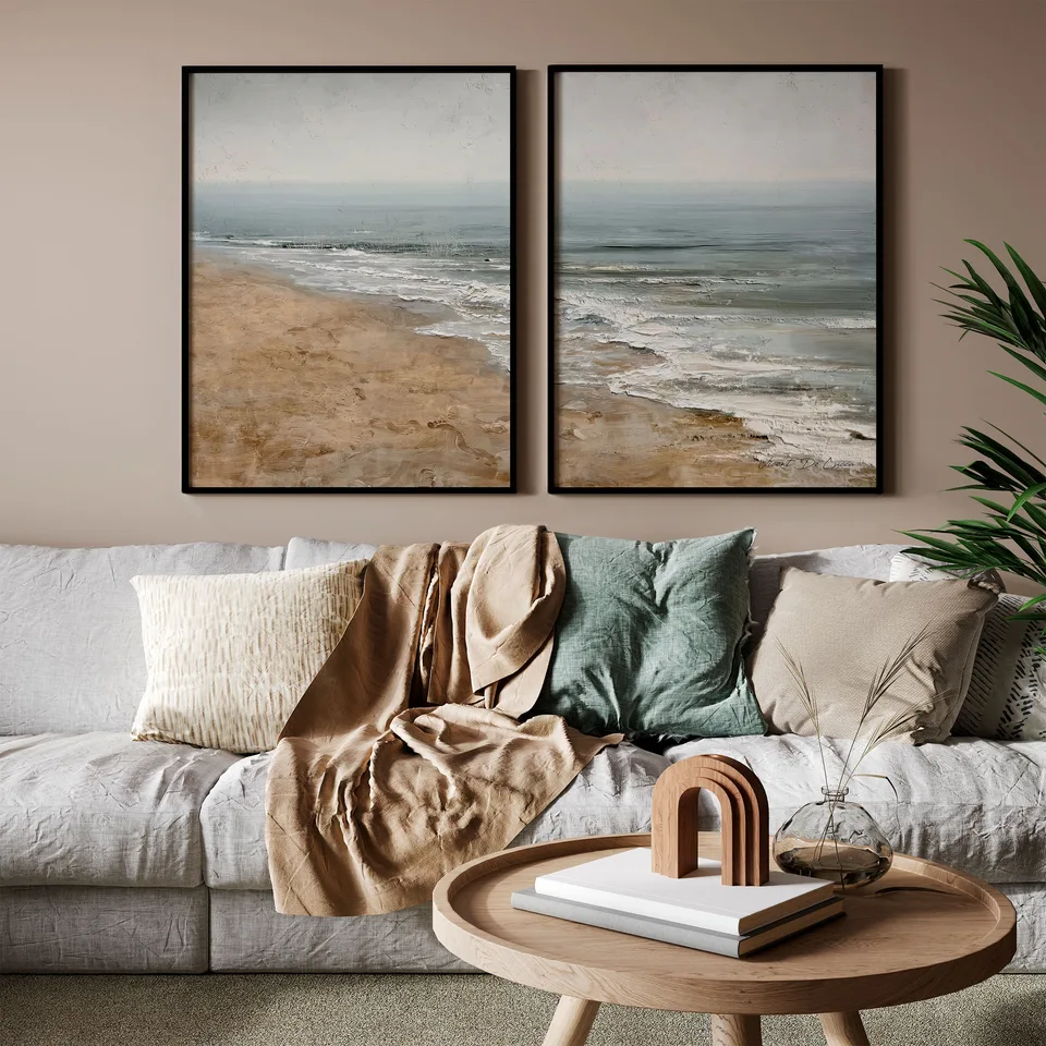 recanto litoral — painel com horizonte e mar sereno