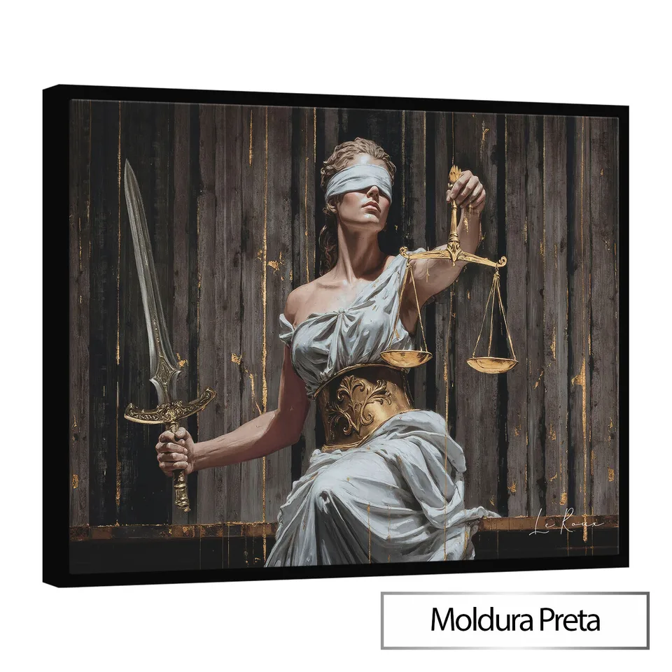 Quadro A Elegância da Deusa Themis