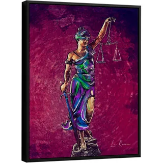 Quadro Deusa Themis - Escritório de Advocacia | QuadrosDecorativos.com