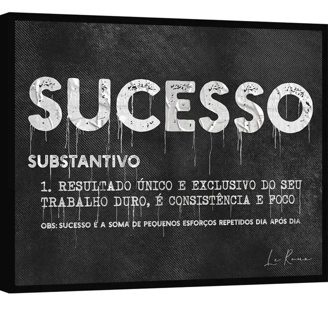 Quadro Sucesso
