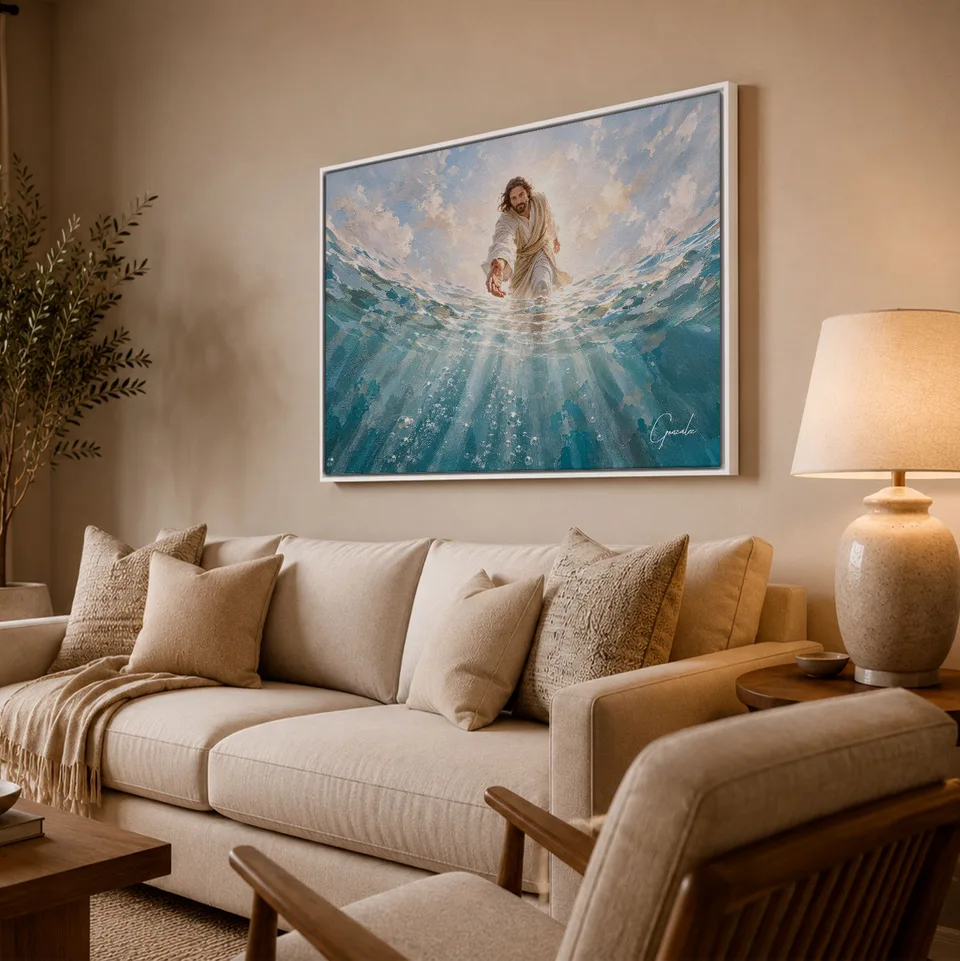 Quadro Jesus ao Seu Encontro — foto 6