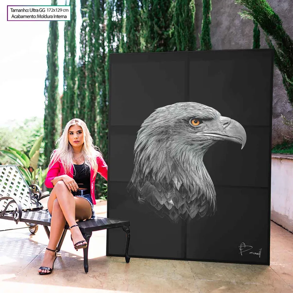 8326 Quadro Àguia Visionária 5