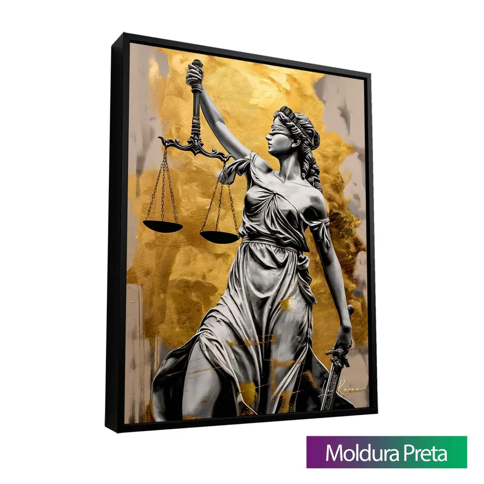 8921 Quadro Themis Justiça de Ouro (2)
